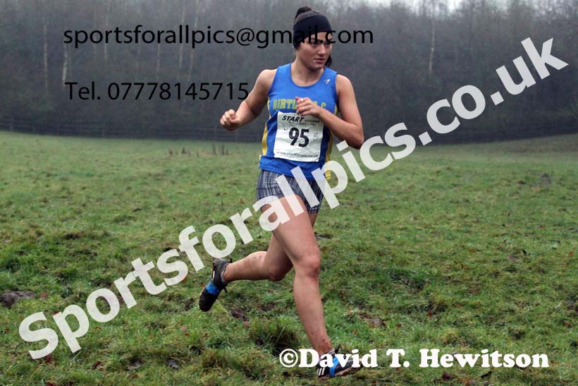 Womens under-17s and under-20s, NECAA Junior Cross Country Relays, Thornley Farm, Peterlee, Saturday, December 12th. Photo: David T. Hewitson/Sports for All Pics